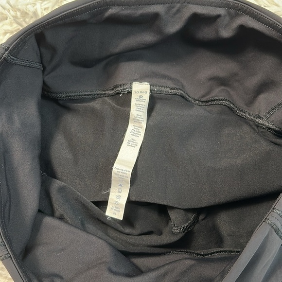 Lululemon Lost In Pace Skirt Black - Picture 4 of 8